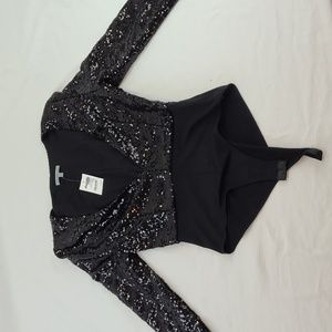 NWT Charolette Russe Glam Squad sequin body suit Size Small ✨️♥️